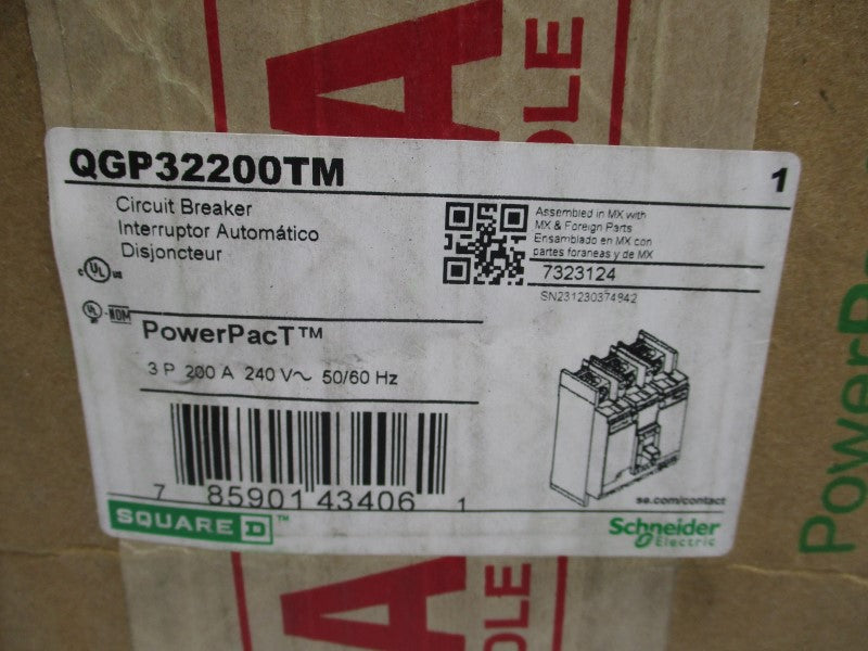 SQUARE D QGP32200TM 240V 200A (GREEN) NSMP