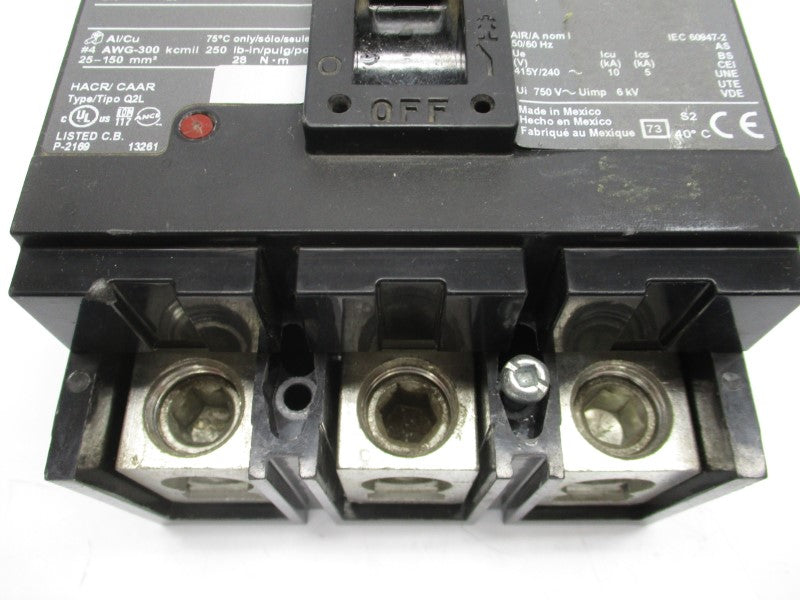SQUARE D QDL32100 240V 100A UNMP