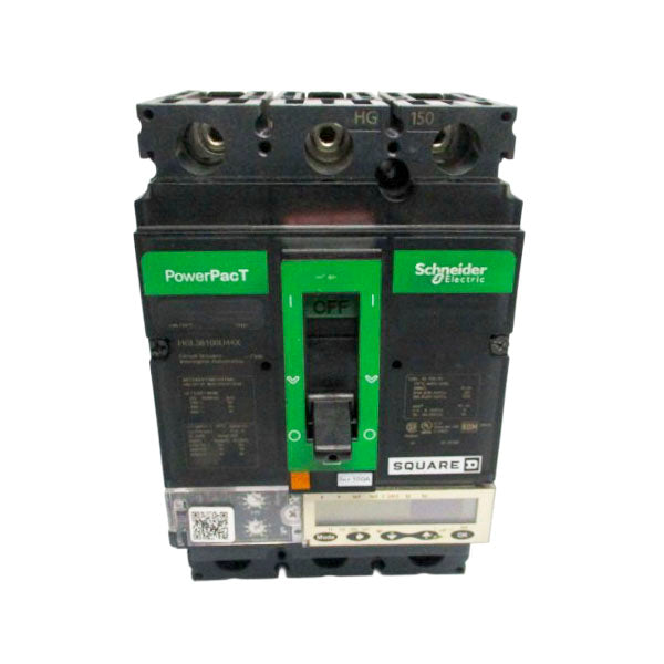 SQUARE D HGL36100U44X 600V 100A (GREEN) (AS IS) NSNP