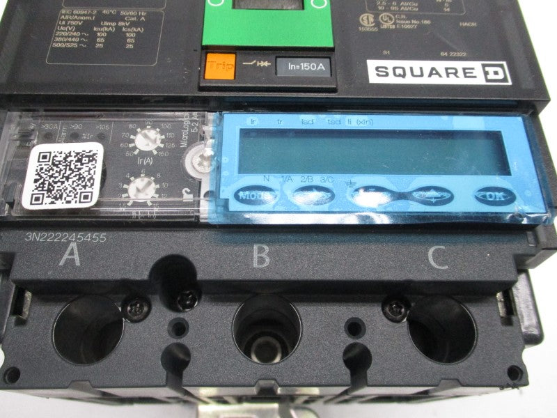 SQUARE D HJA36150U43X 600V 150A (GREEN) NSNP