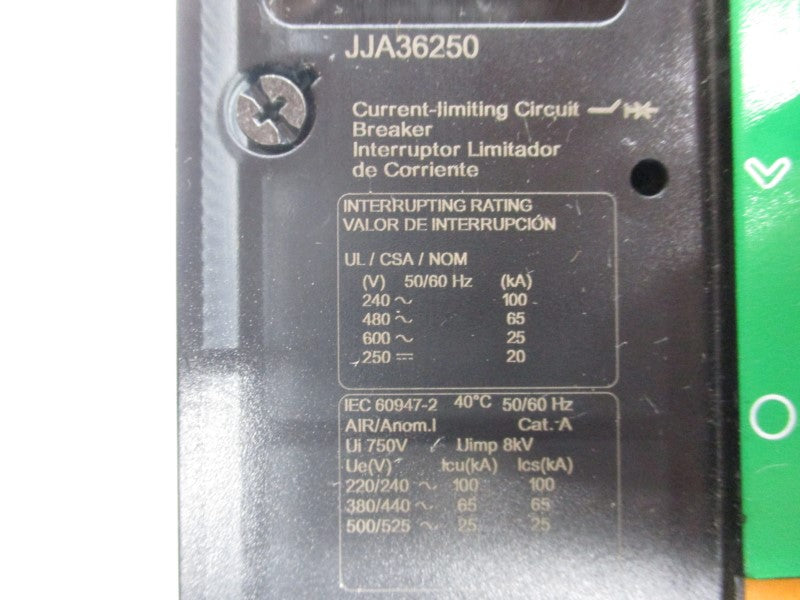 SQUARE D JJA36250 600V 250A (GREEN) NSNP