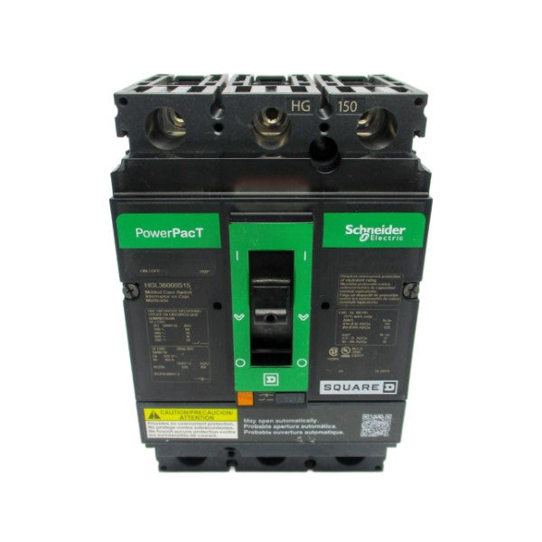 SQUARE D HGL36000S15 600V 150A (GREEN) NSNP