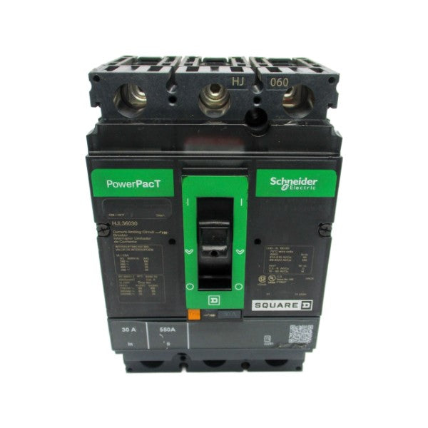 SQUARE D HJL36030 600V 30A (GREEN) (MISSING LUG) NSNP