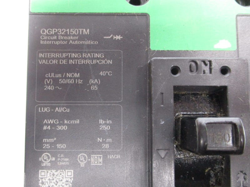 SQUARE D QGP32150TM 240V 150A (GREEN) NSNP