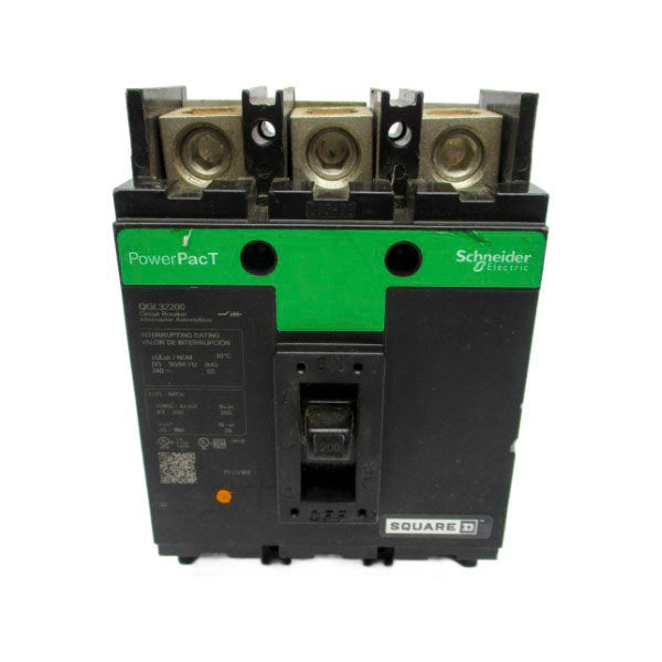 SQUARE D QGL32200 240V 200A (GREEN) (CHIPPED) NSNP