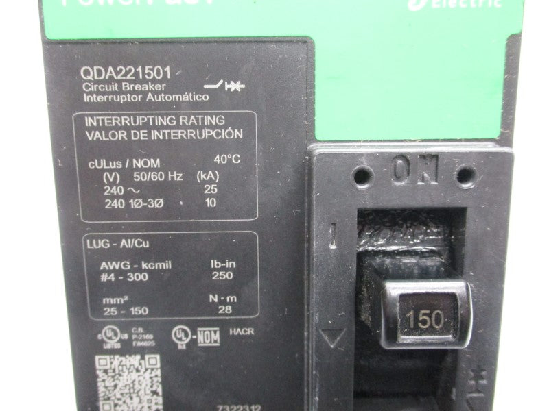 SQUARE D QDA221501 240V 150A (GREEN) NSNP