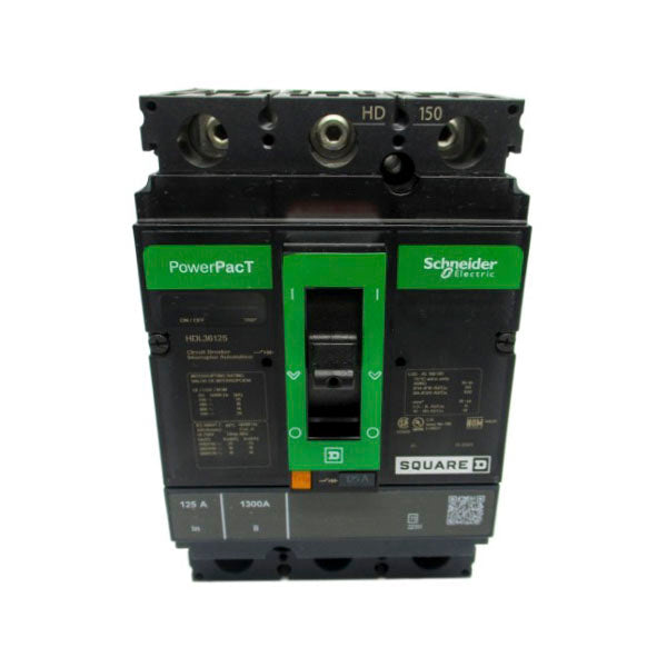 SQUARE D HDL36125 600V 125A (GREEN) NSNP