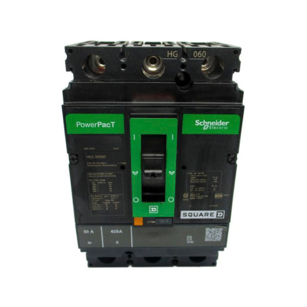 SQUARE D HGL36050 600V 50A (GREEN) NSNP