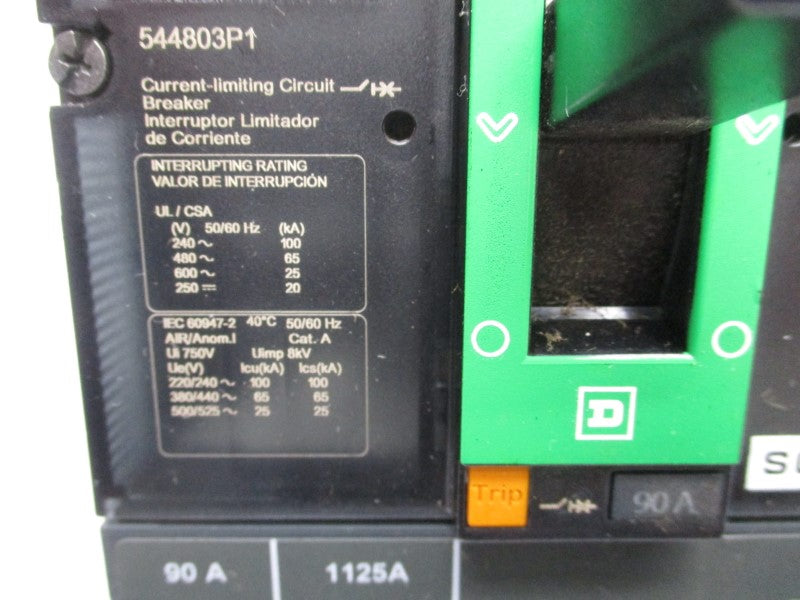 SQUARE D 544803P1 HJF36090YE 600V 90A (GREEN) NSNP