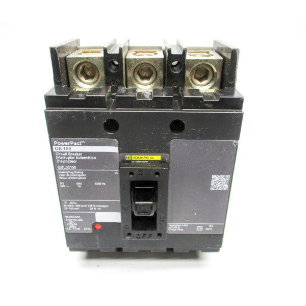 SQUARE D QBL32150 240V 150A (CHIPPED) UNMP