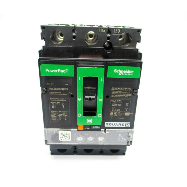 SQUARE D HGL36150CU33X 600V 150A (GREEN) NSNP