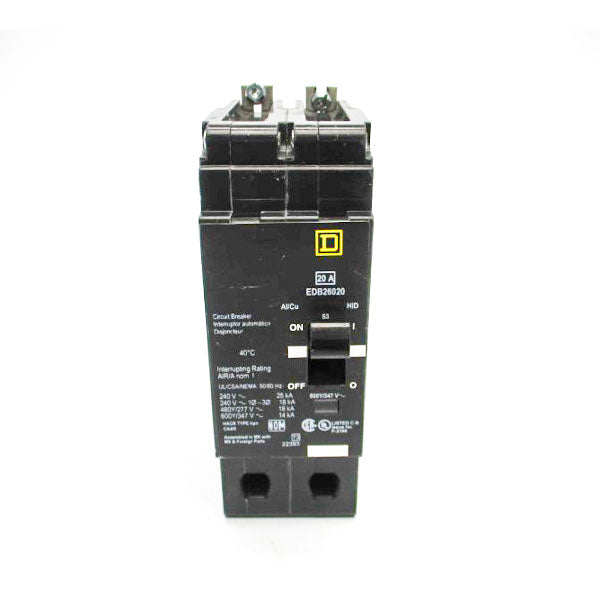 SQUARE D EDB26020 347V 20A NSNP
