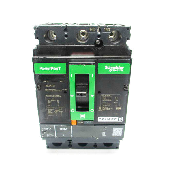 SQUARE D HDL36150 600V 150A (GREEN) (CHIPPED) NSNP