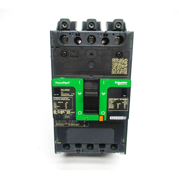 SQUARE D BGL36025LU 480V 25A (GREEN) UNMP