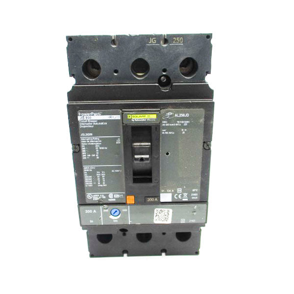 SQUARE D JGL26200 600V 200A NSNP