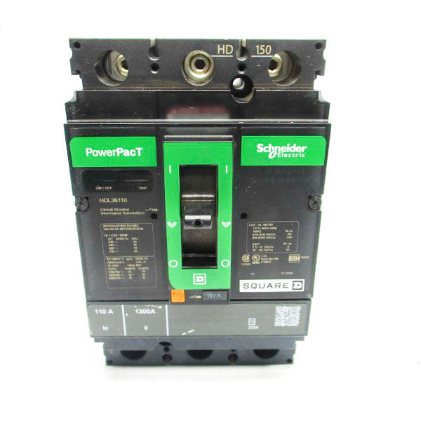 SQUARE D HDL36110 600V 110A (GREEN) NSNP