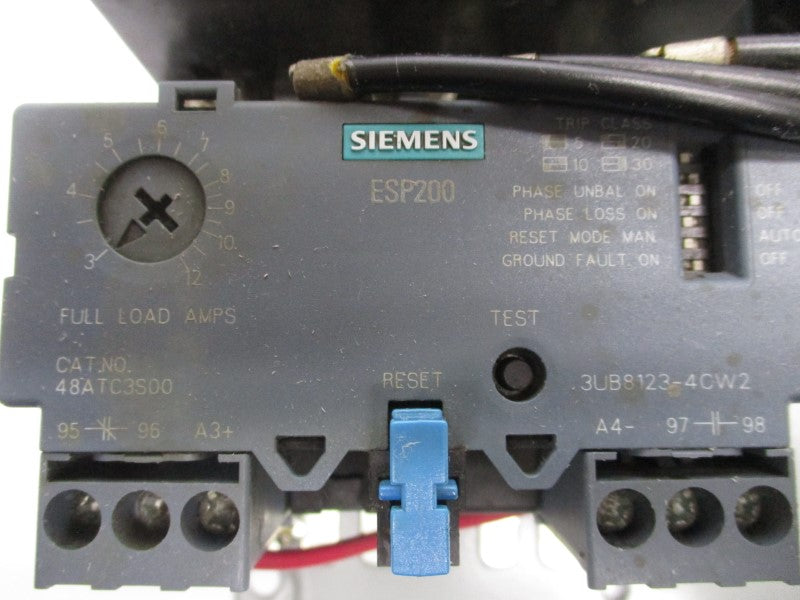 SIEMENS 22CUC32AA 220-240VAC 3-12A NSMP