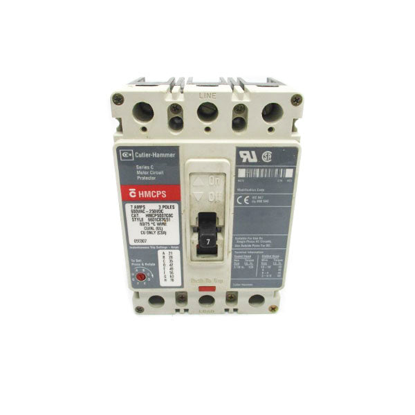 CUTLER HAMMER HMCPS007C0C 600VAC 7A NSNP