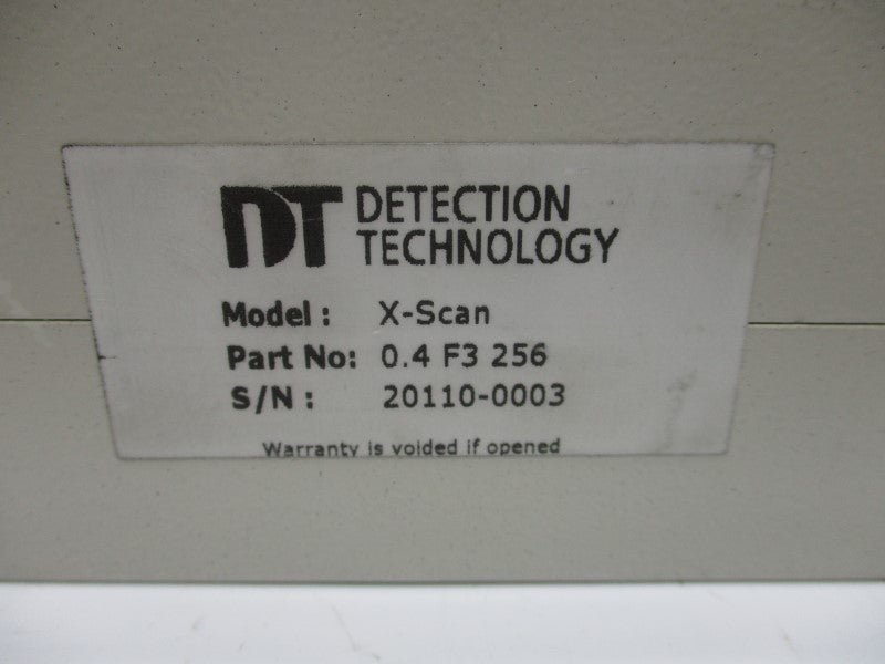 DETECTION TECHNOLOGY X-SCAN 0.4F3256 (MISSING SCREW) UNMP