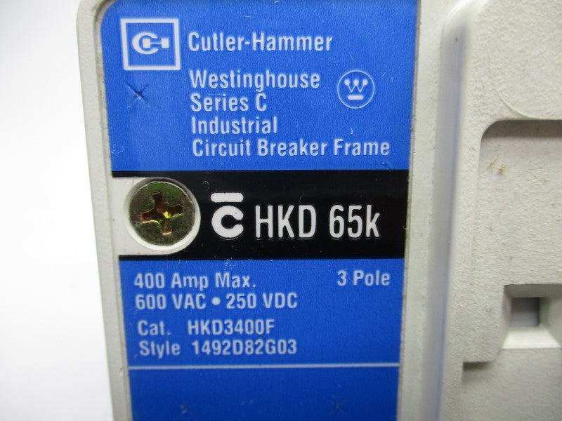 CUTLER HAMMER HKD3225A06U18 SER. C 600VAC 225A NSMP