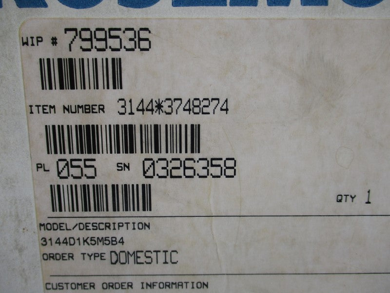 ROSEMOUNT 3144D1K5M5B4 12-42.4VDC NSMP