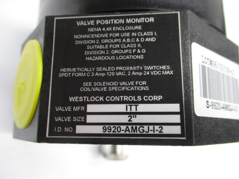 WESTLOCK CONTROLS 9920-AMGJ-I-2 24VDC 2" NSMP
