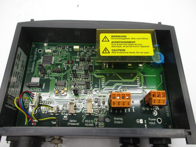 ROTRONIC INSTRUMENT HYGROFLEX1 90-264VAC NSNP