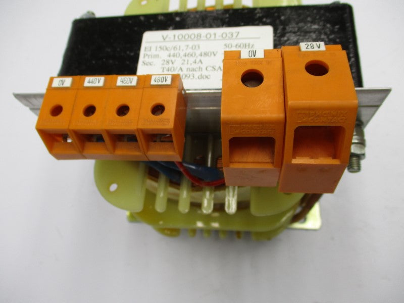 WAGNER V-10008-01-037 480V 21.4A NSNP