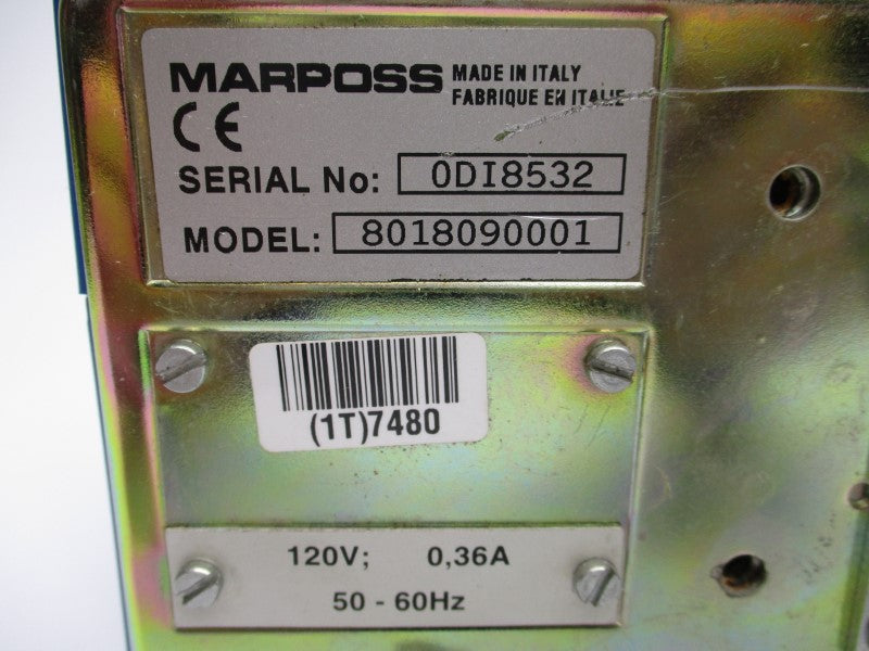 MARPOSS 8018090001 E9 120V 0.36A UNMP