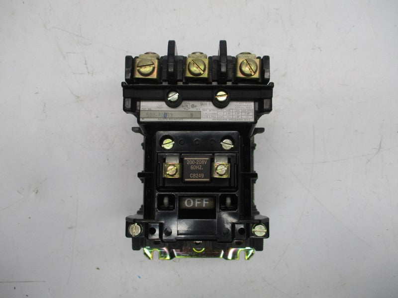 ALLEN BRADLEY 500-AOH930 SER. B 200-208V 18A NSNP