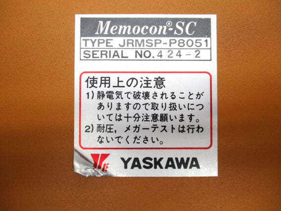 YASKAWA JRMSP-P8051 NSMP