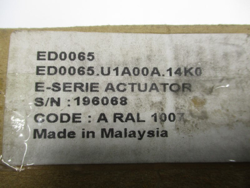 EL-O-MATIC ED0065.U1A00A.14K0 116PSI NSMP