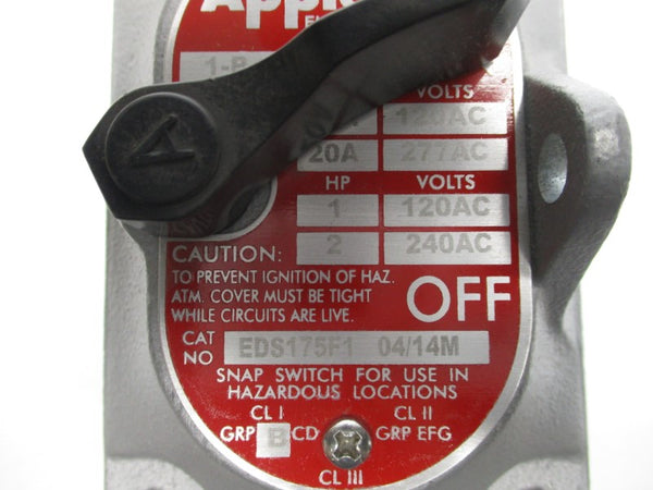 APPLETON EDS175F1 120-277VAC 20A 3/4" NSMP