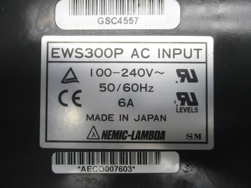 NEMIC LAMBDA EWS300P-24 100-240VAC 6A NSNP