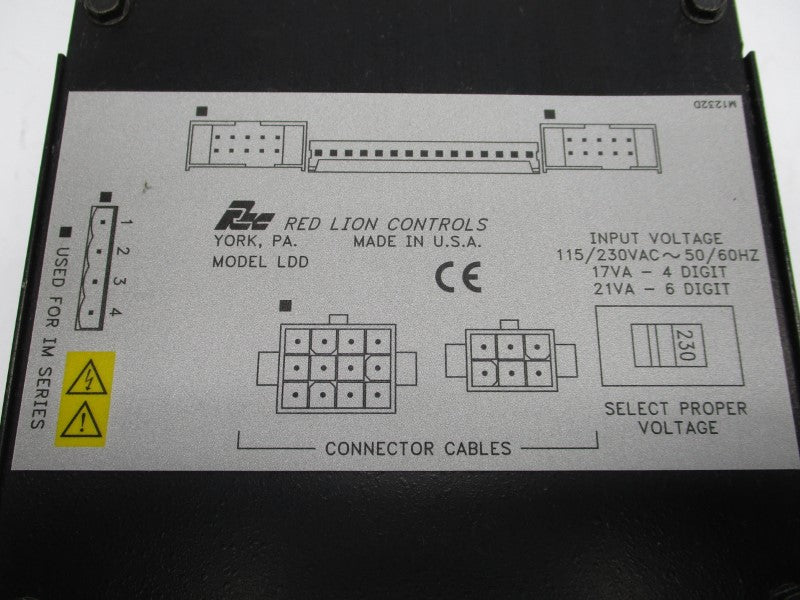 RED LION CONTROLS LDD00600 115/230VAC (AS PICTURED) NSNP