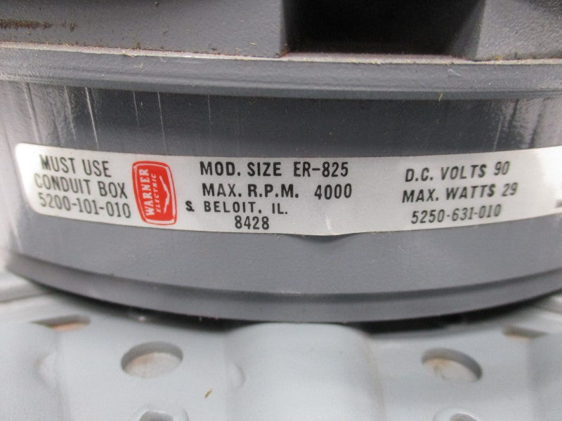 WARNER ELECTRIC ER-825 90VDC NSMP