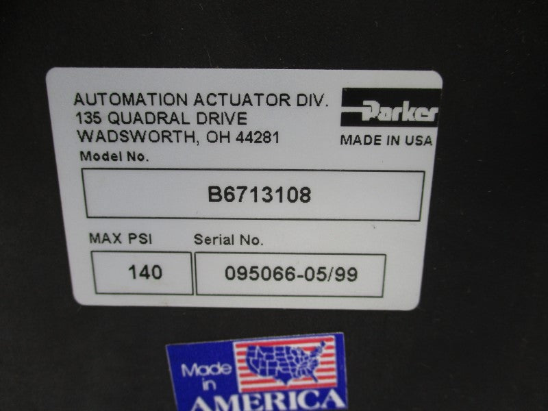 PARKER B6713108 140PSI NSNP