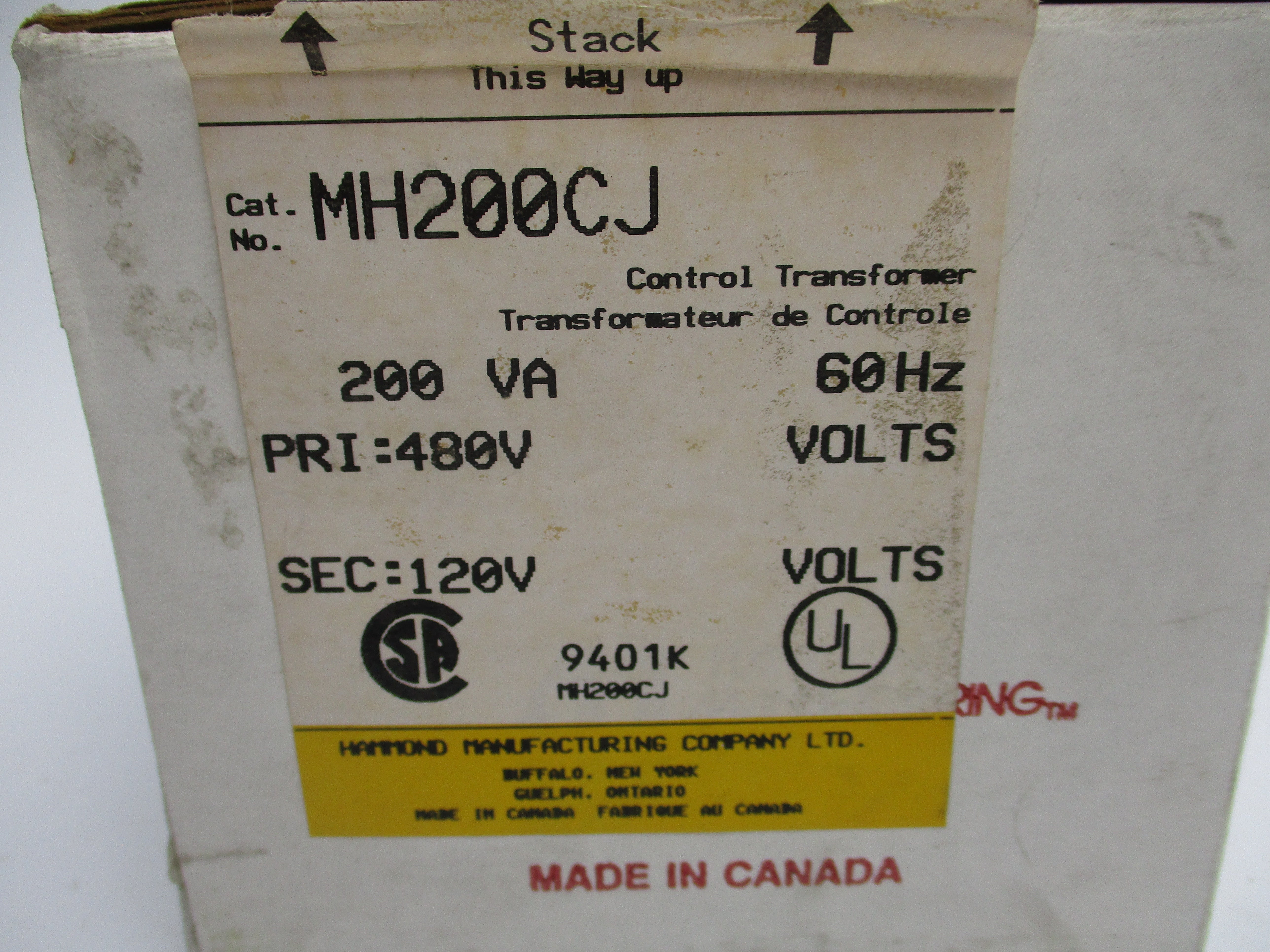 HAMMOND MH200CJ 480V NSMP