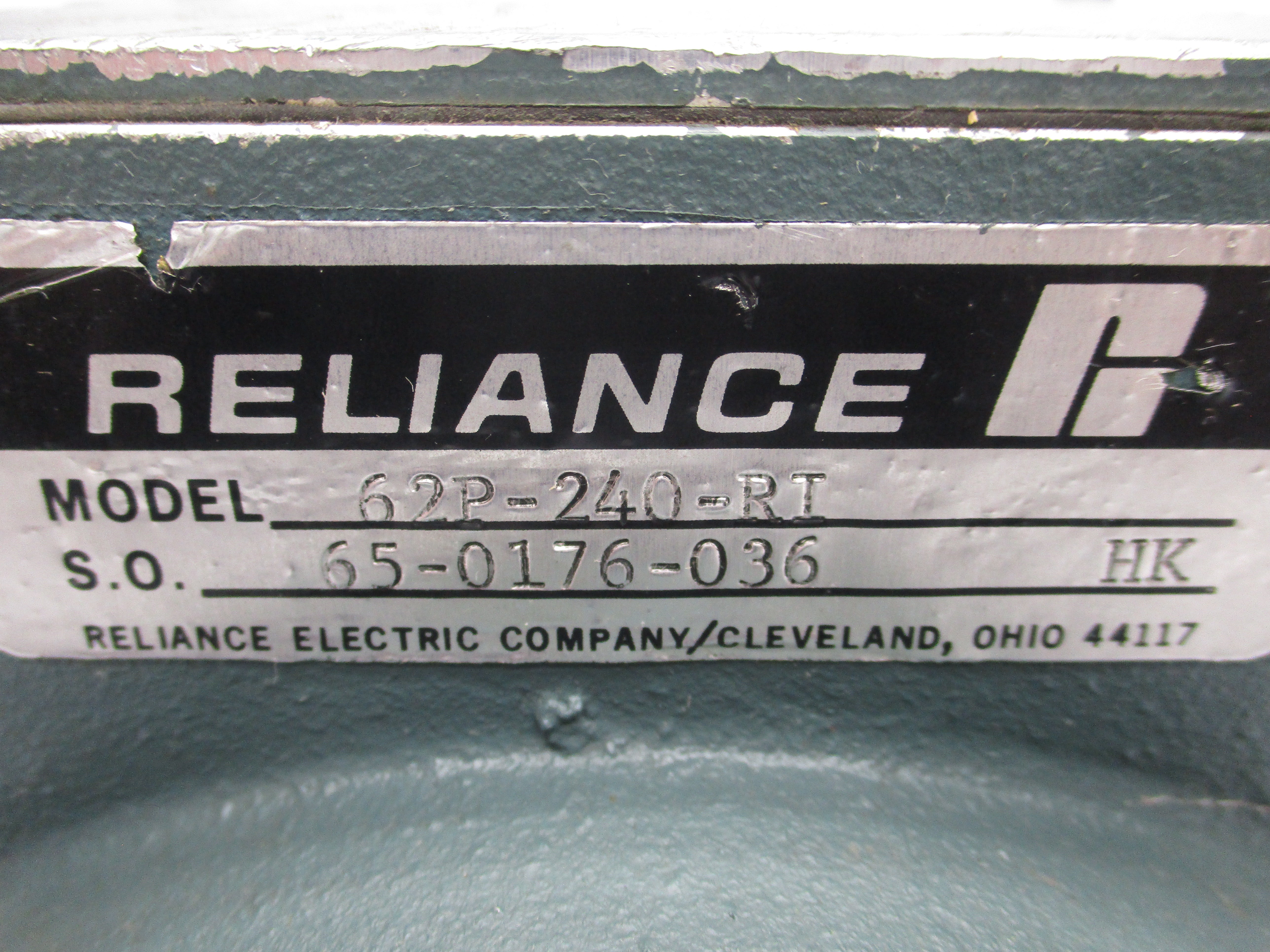RELIANCE ELECTRIC 62P-240-RI UNMP