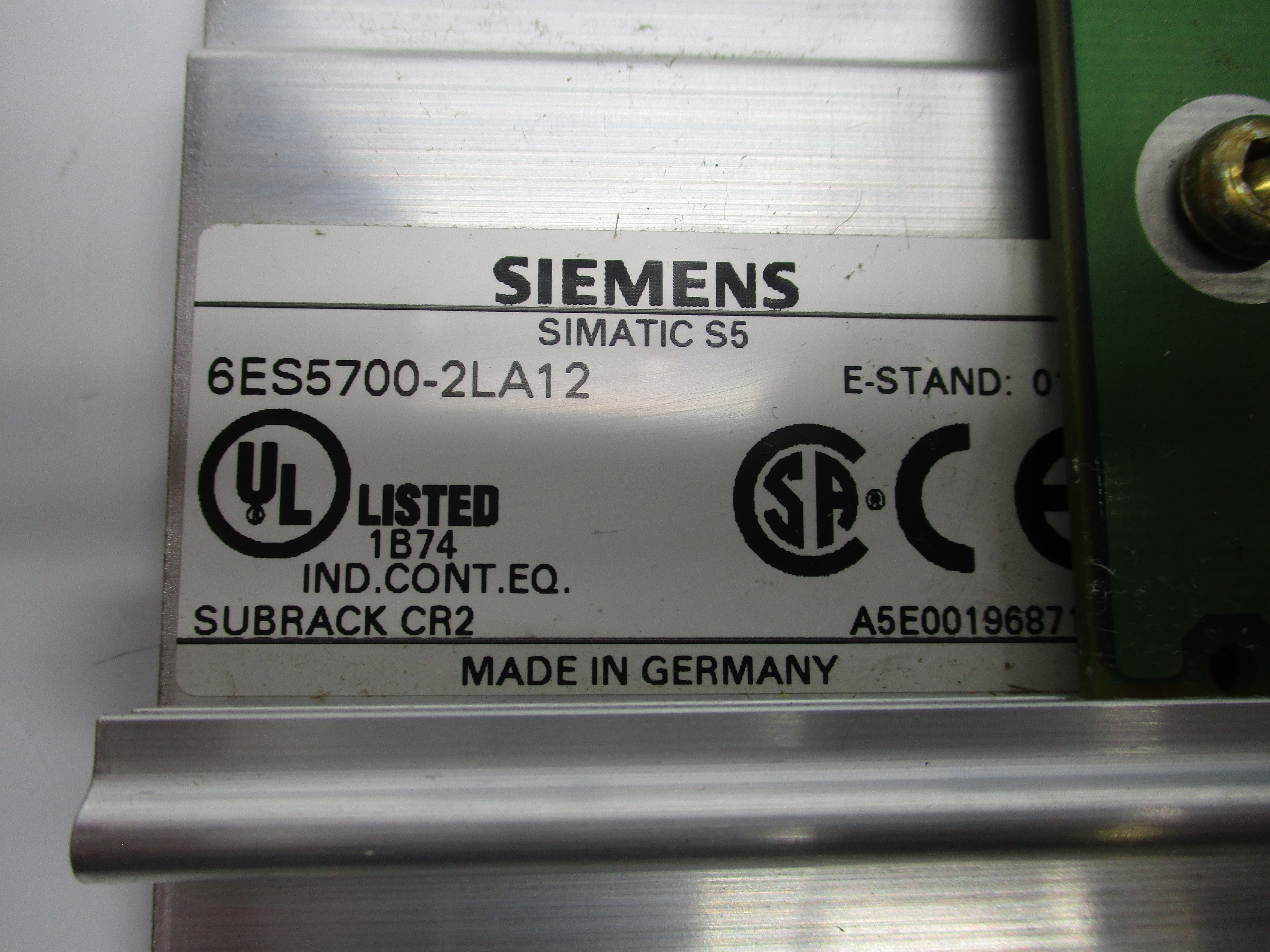 SIEMENS 6ES5700-2LA12 VER. 01 NSMP