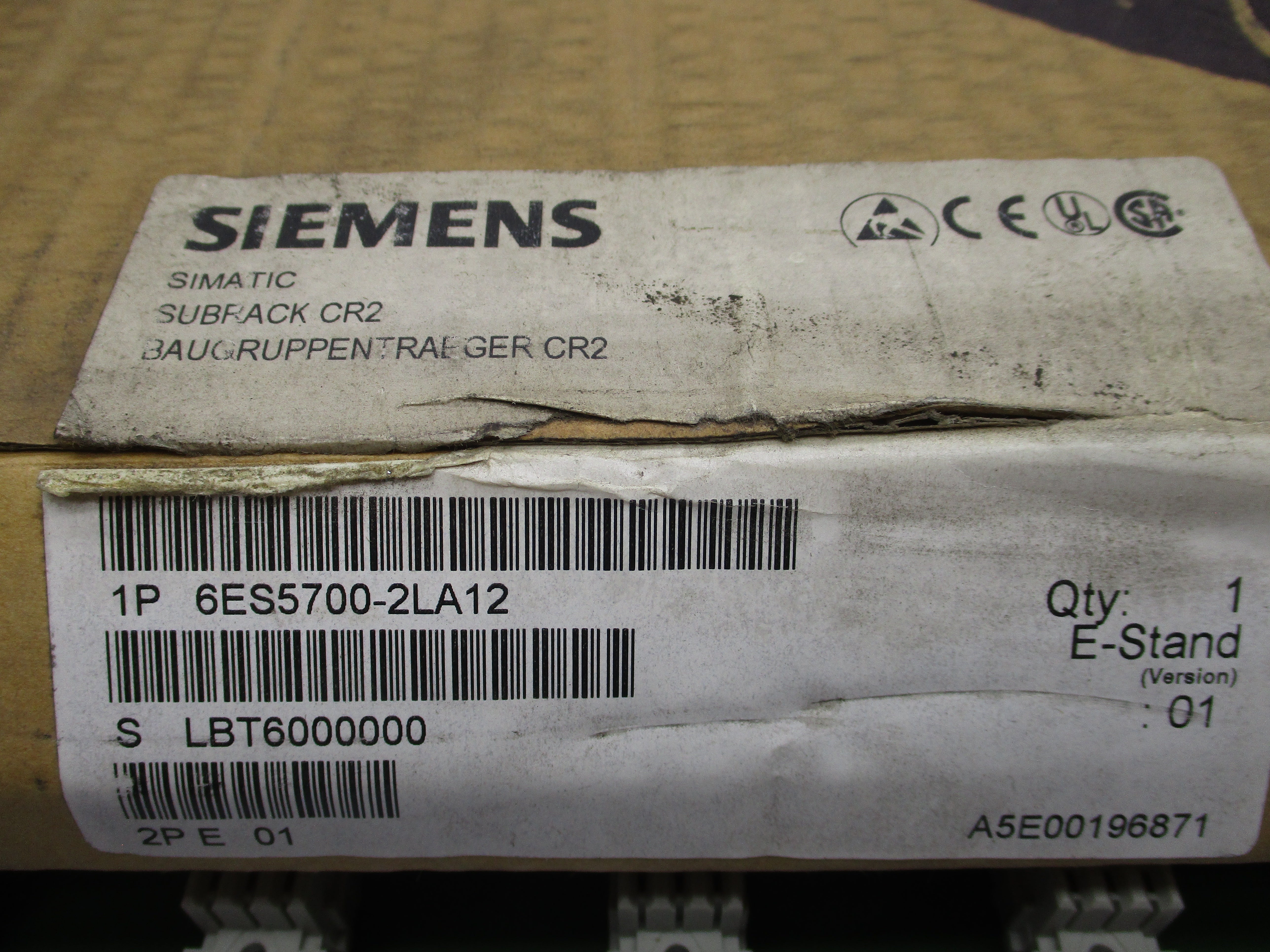 SIEMENS 6ES5700-2LA12 VER. 01 NSMP