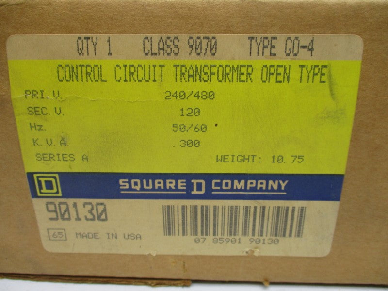 SQUARE D 9070GO-4 SER. A 240/480V NSFS