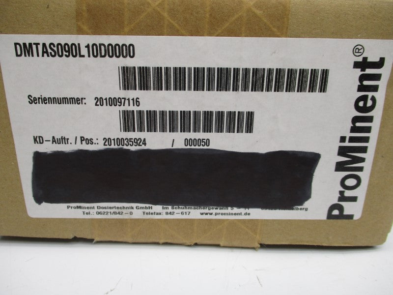 PROMINENT DMTAS090L10D0000 24VDC NSMP