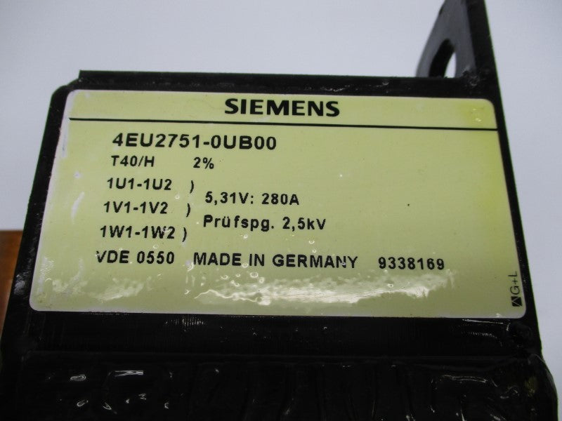 SIEMENS 4EU2751-0UB00 5.31V 280A NSNP