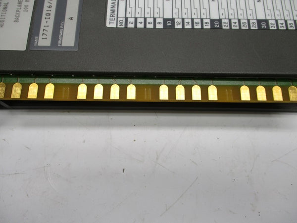 ALLEN BRADLEY 1771-IQ16 SER. A F/W A 24VDC REMAN