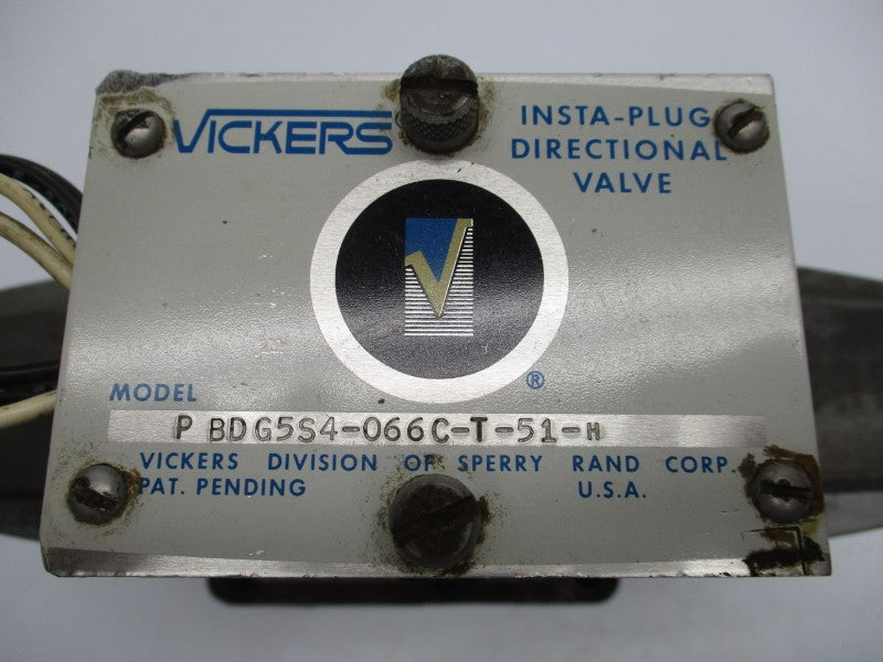 VICKERS PBDG5S4-066C-T-51-H 115V UNMP