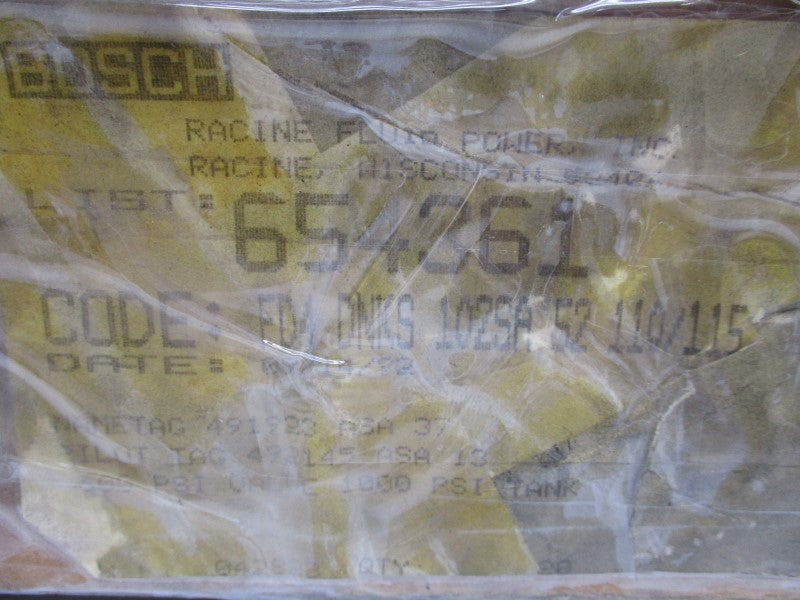 RACINE FD4DNKS102SA52 110-115V 4600PSI NSMP