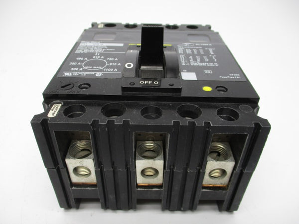 SQUARE D FHL3610018MV 600V 100A NSMP