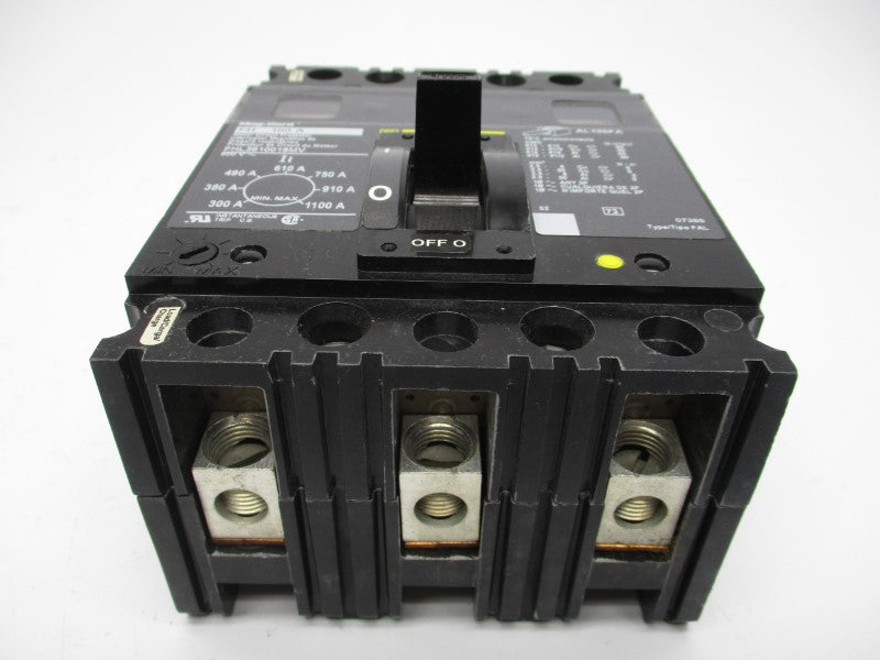 SQUARE D FHL3610018MV 600V 100A NSMP