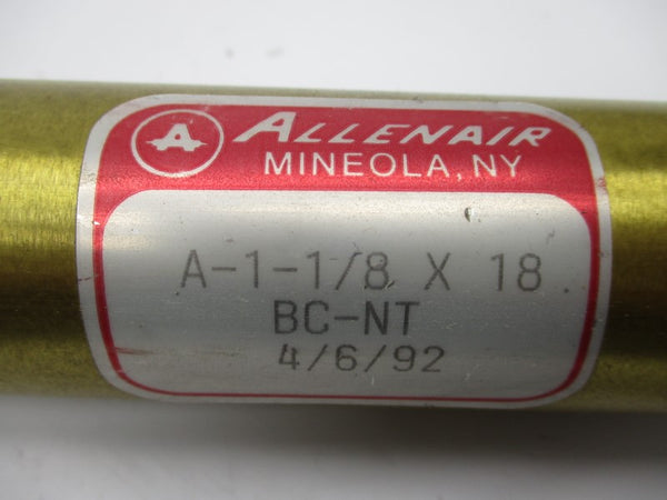 ALLENAIR A-1-1/8X18BC-NT UNMP